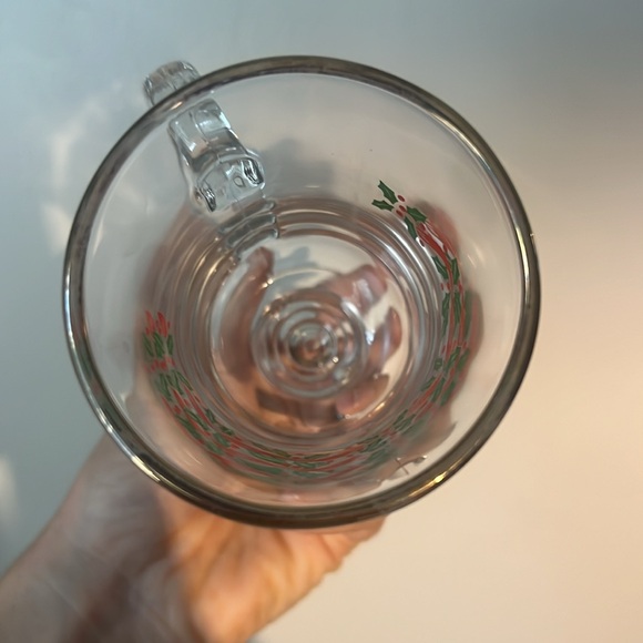 Libbey Vintage Holly Berry Christmas Gold Rim Irish Coffee Hot Chocolate Mugs - Picture 5 of 6